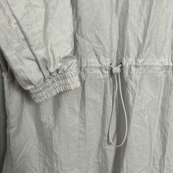 Adidas Hooded Training Dress Jacket, Gray Cloud, Size XS - Picture 6 of 14